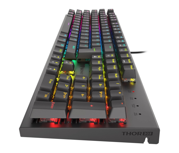 Genesis Thor 303 RGB Red Switch czarna NKG-1877 - 1148152 - zdjęcie 3